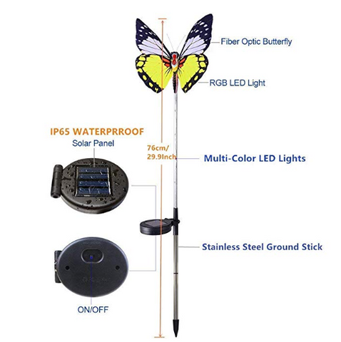 Fiber Optic Butterfly